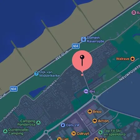 キャンプ場 Vacation House Max For 4 Persons, 350 M From The Sea, In Pollentier Park
